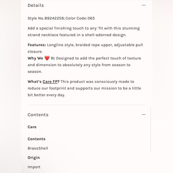 FREE PEOPLE x Ariana Ost At The Market Necklace - Picture 5 of 7